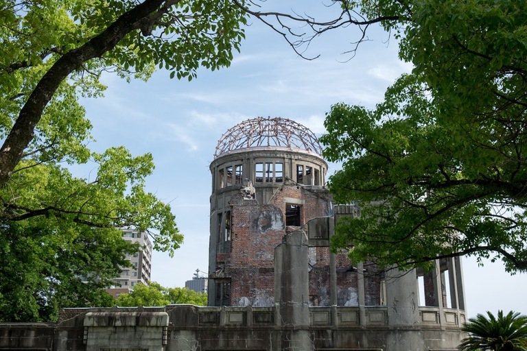 Atoombom monument Hiroshima Japan