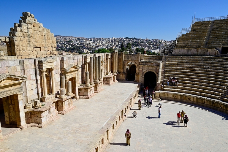 Romeinse ruine Jerash Jordanië