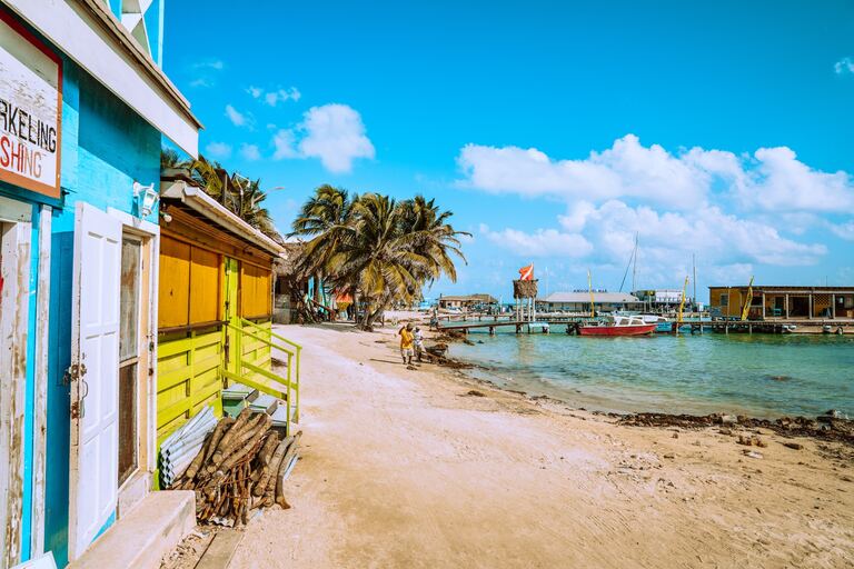 Mooi beeld van Belize