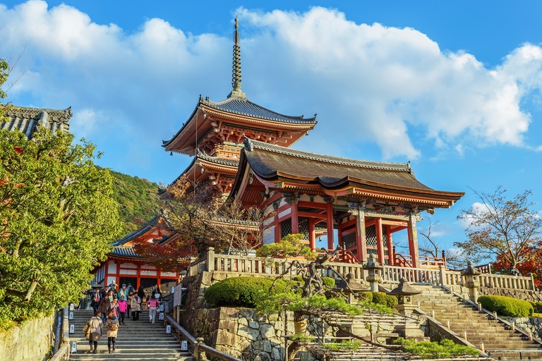 Kiyomizu-dera Temple in Kyoto Japan