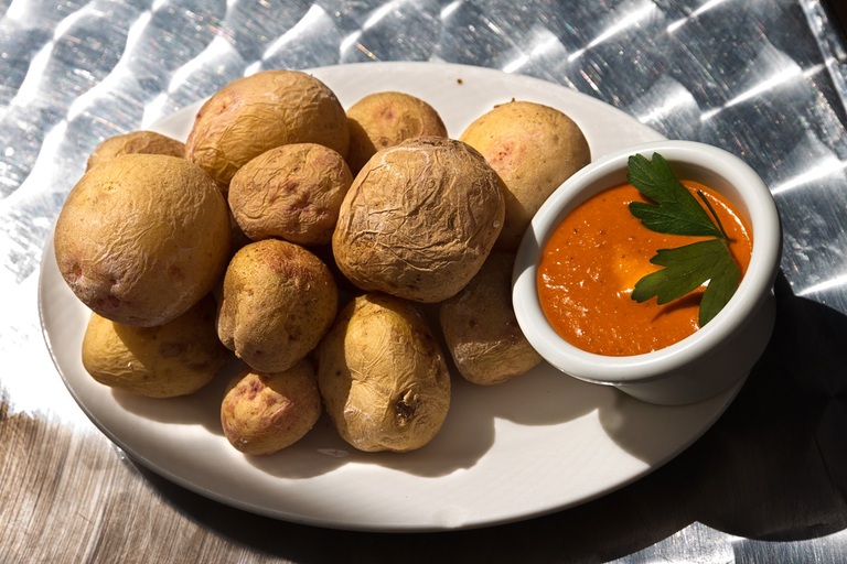 Papas arrugadas con mojo