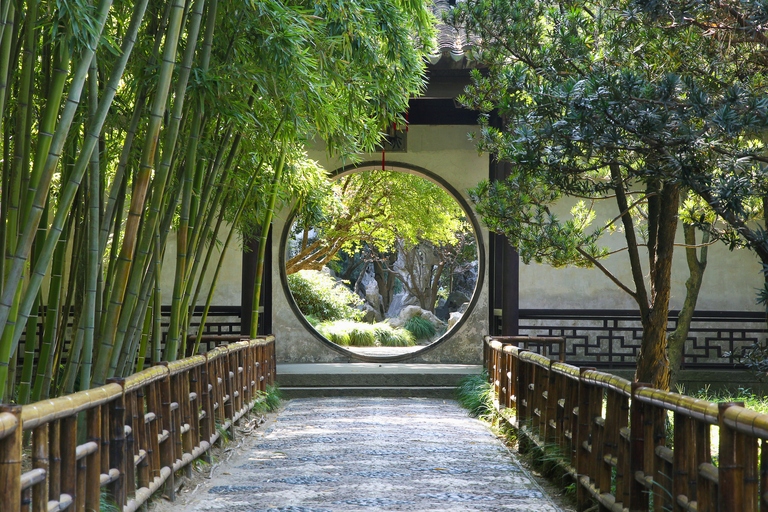 Moon Gate garden in Suzhou