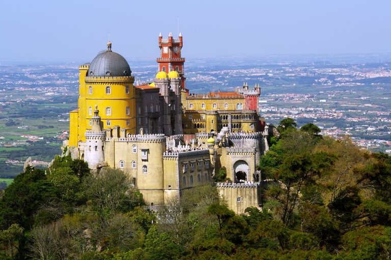 Palàcio da Pena Sintra Lissabon Portugal Djoser