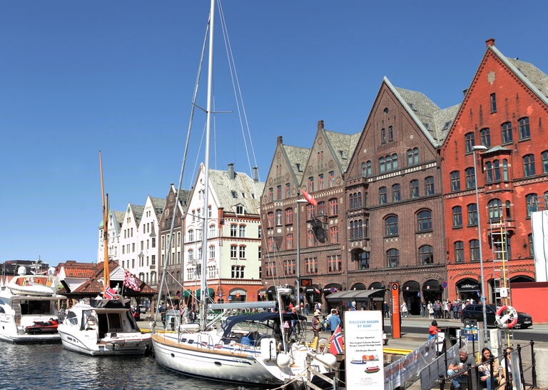 Haven Bergen Noorwegen