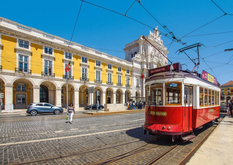Tram Lissabon Portugal Djoser