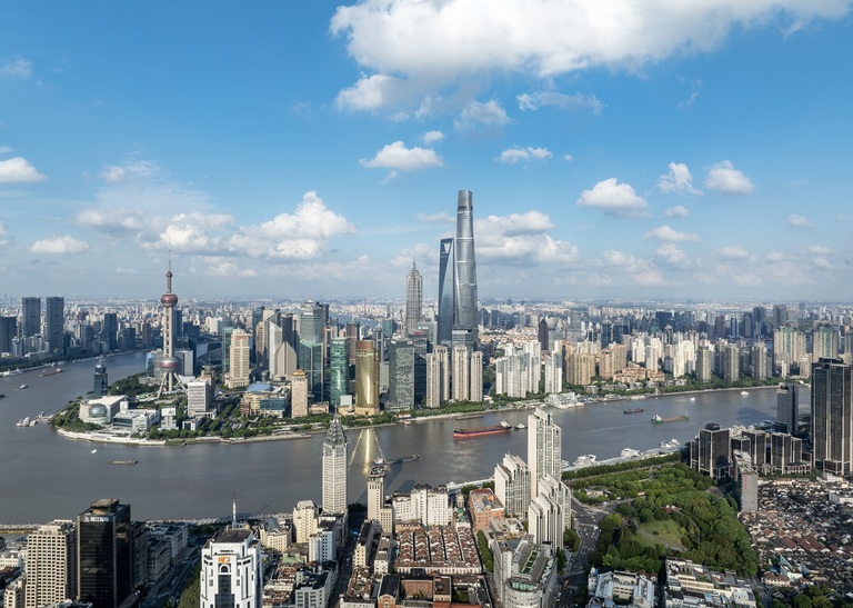 Pearl Tower Pudong Shanghai China