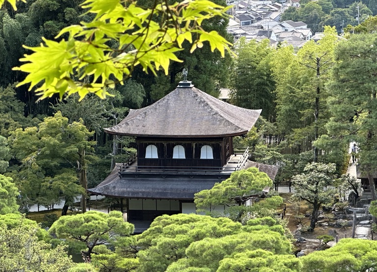 Ginkakuji zilveren tempel Kyoto Japan