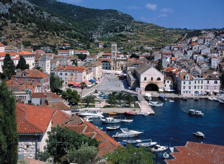 Dubrovnik haven Kroatie