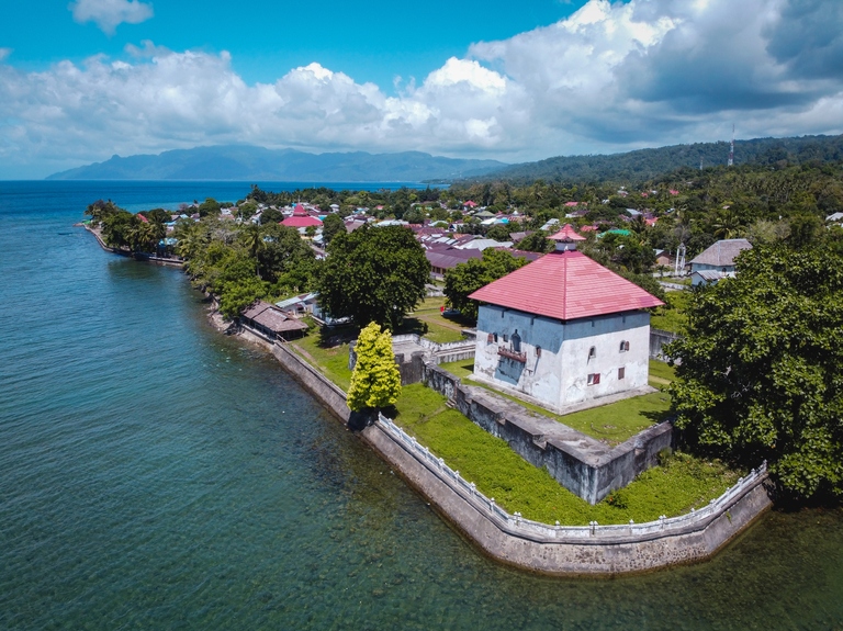Ambon Indonesie Fort Amsterdam