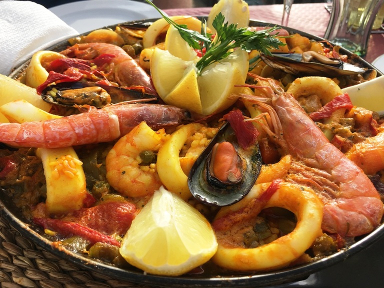 Paella, Spanje