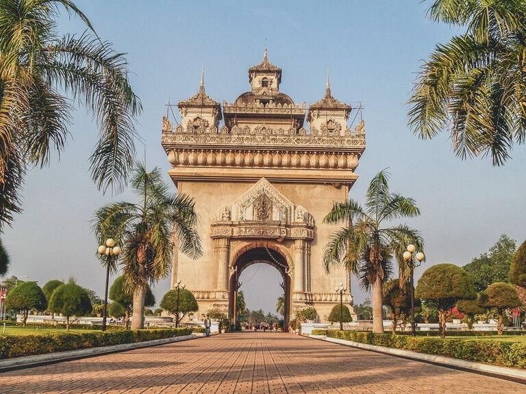 Patuxai Vientiane Laos 