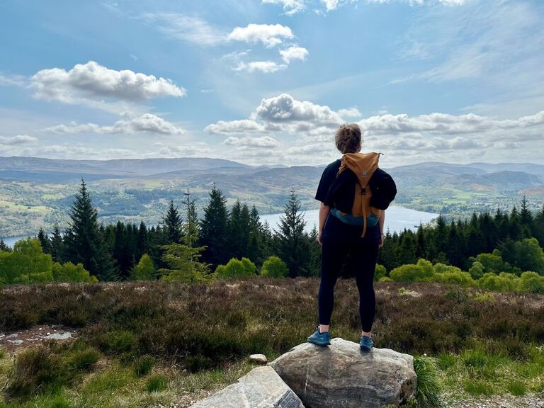 Uitzicht Great Glen Way Schotland Djoser