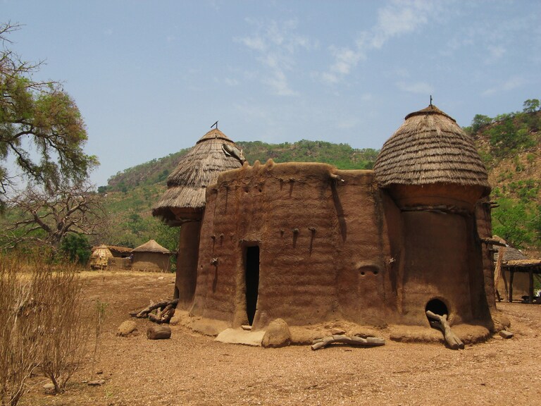 Tata Somba-huizen, Benin