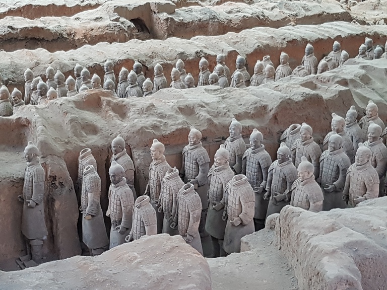 Terracotta statues, Xian, China