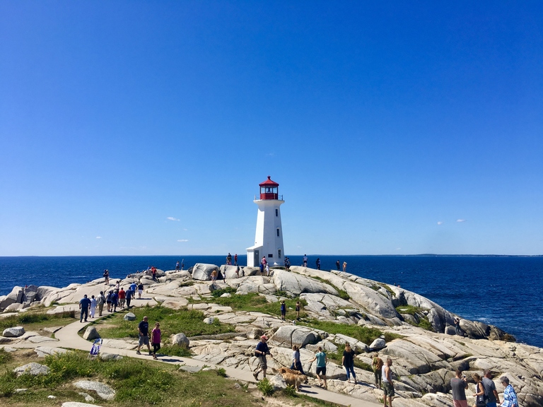Lighthouse in Peggy’s Cove, Canada