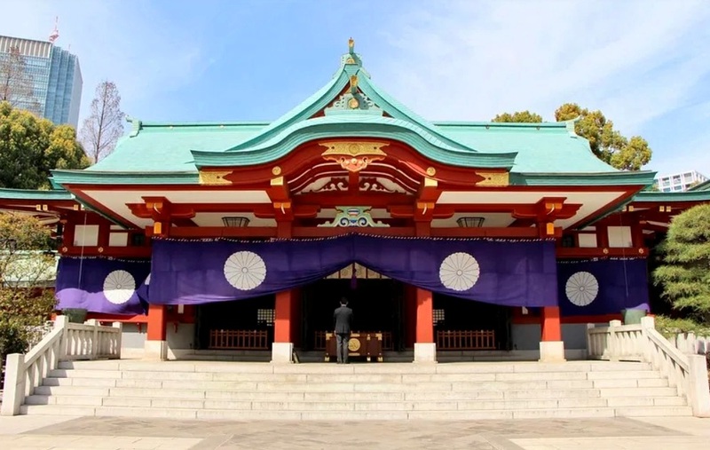 De Hie tempel, een stukje Kyoto in Tokyo