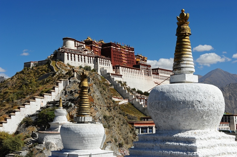 Lhasa: heilige stad in Tibet