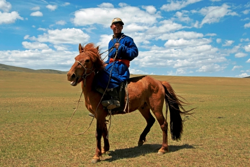 Nadaam festival in Mongolië