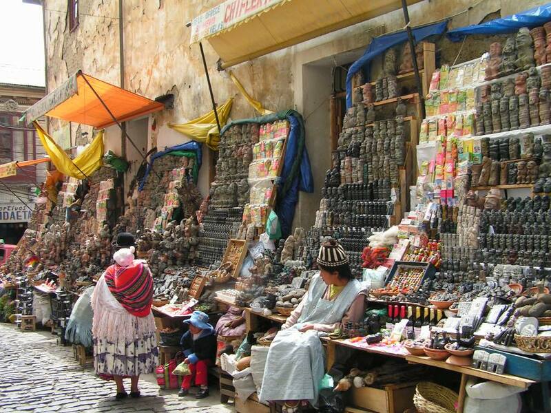 Heksenmarkt in La Paz