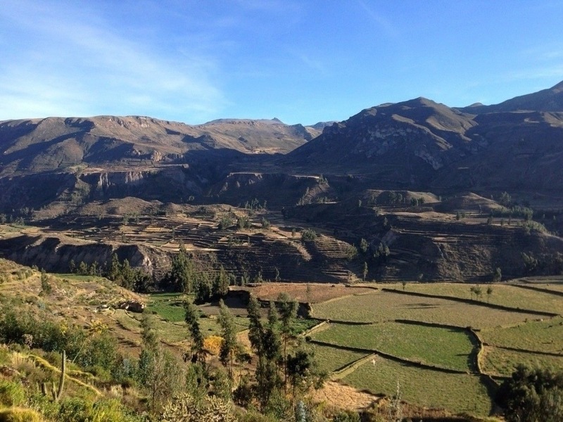 De diepste dalen van de Colca Canyon