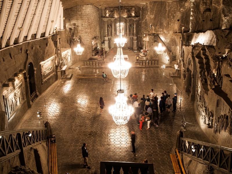 Wieliczka en Zipaquira, kathedralen in het zout