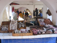 Vismarkt Essaouira marokko (internet)