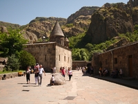 Geghard monestary in Armenia