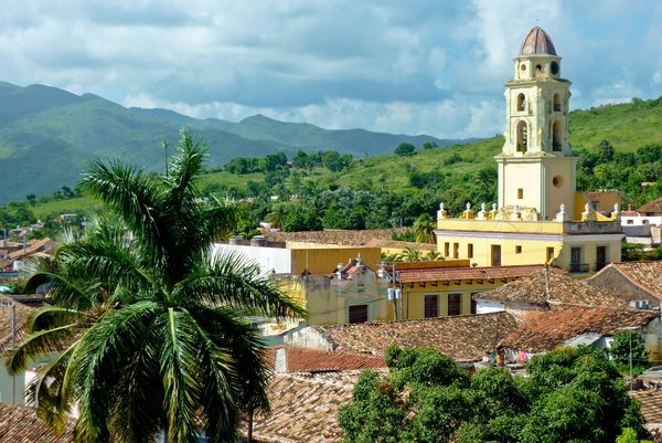 View over Trinidad cuba