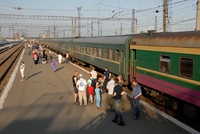 Transsiberië Express trein