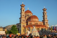 Kerk Korca Albanië