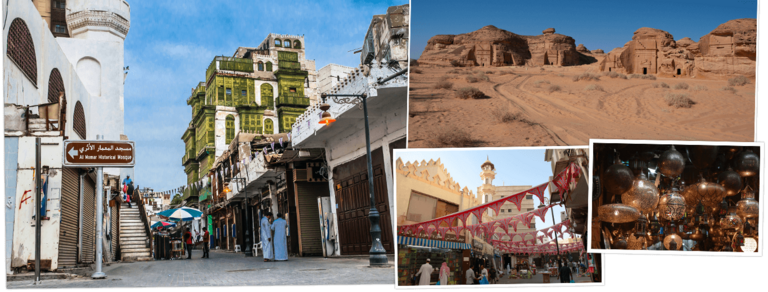 Overzicht Saoedi-Arabië rondreizen van Djoser
