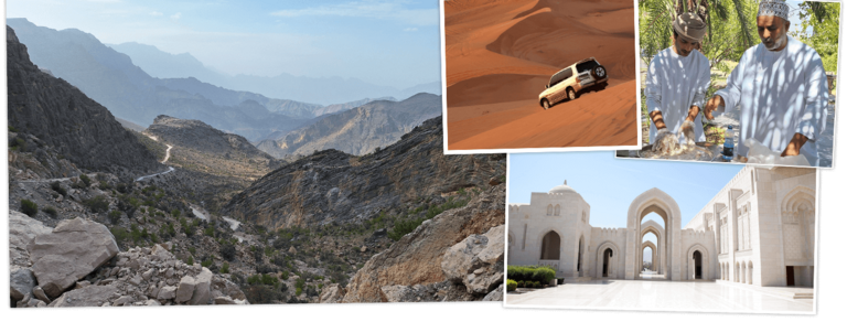 Overzicht Oman rondreizen van Djoser