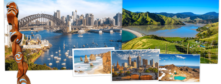 Overzicht Australië & Nieuw-Zeeland rondreizen van Djoser