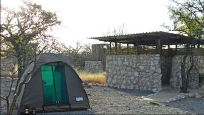Tent Etosha Village camp Namibië Djoser
