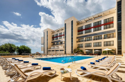 Sao Miguel Park, Zwembad en hotel - Djoser