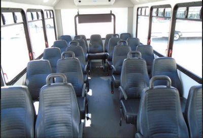 Minibus 21 plaatsen indeling