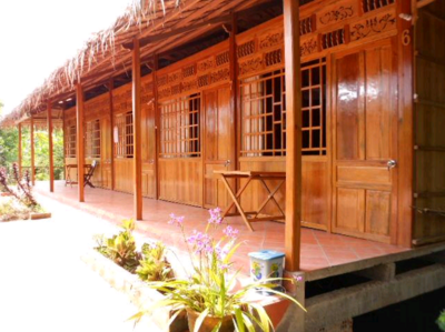 Fietsreis Vietnam en Cambodja hotel accommodatie overnachting Djoser 