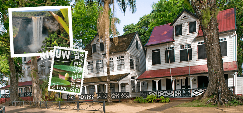 Georgetown, Cayenne en Paramaribo