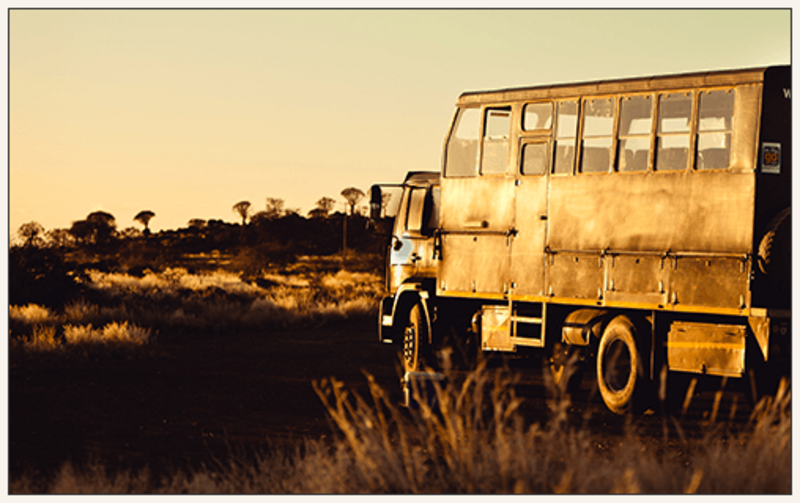Afrika en het geheim van de safaritruck