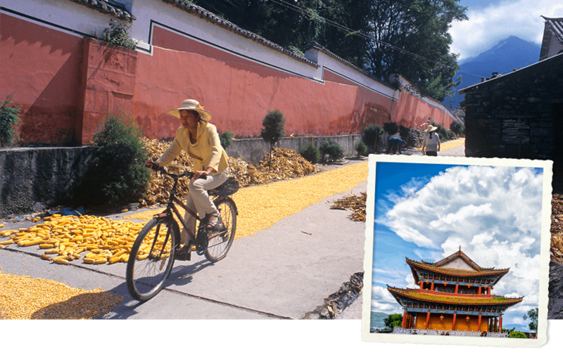 China ten zuiden van de wolken