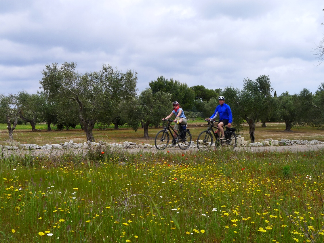 Fietsen Puglia Italie